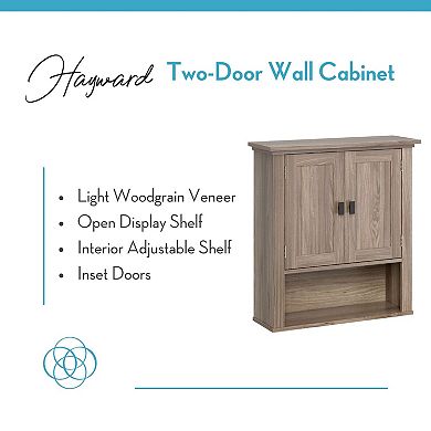 RiverRidge Home Hayward Two Door Wall Cabinet