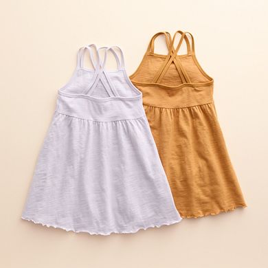 Baby & Toddler Little Co. by Lauren Conrad Organic 2-Pack Tank Dress