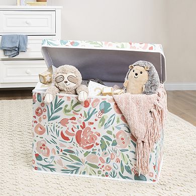 Sammy & Lou Painterly Floral Multi-Color Toy Box