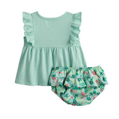 Baby Girl Disney Lilo & Stitch Ruffle Tank Top & Bloomers Set by Jumping Beans??