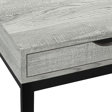 Monarch Faux Reclaimed Wood Accent Table