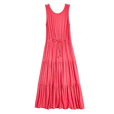 Women's Sonoma Goods For Life® Tiered Maxi Tank Dress