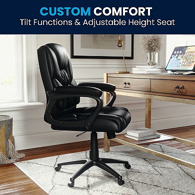 Flash Furniture Big & Tall Swivel Desk Chair