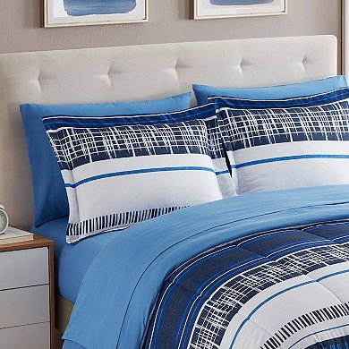 Sweet Home Collection Mediterranean Comforter Set with Sheets