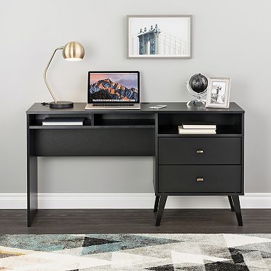 Prepac Milo Mid-Century Modern Desk