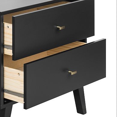 Prepac Milo Mid-Century Modern Desk