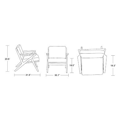Manhattan Comfort Martelle Accent Chair