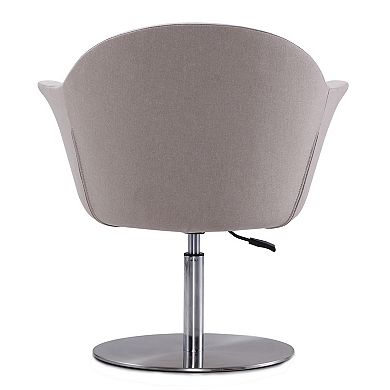 MANHATTAN COMFORT Voyager Swivel Adjustable Accent Chair