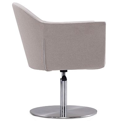 MANHATTAN COMFORT Voyager Swivel Adjustable Accent Chair