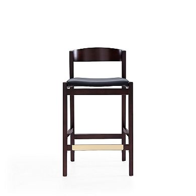 MANHATTAN COMFORT Klismos Counter Stool