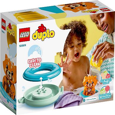 LEGO DUPLO My First Bath Time Fun: Floating Red Panda 10964 Building Toy (5 Pieces)