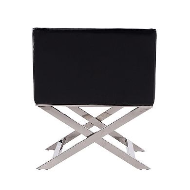 MANHATTAN COMFORT Hollywood Lounge Accent Chair 2-piece Set