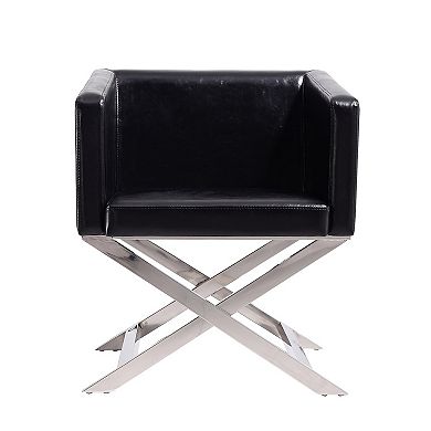MANHATTAN COMFORT Hollywood Lounge Accent Chair 2-piece Set