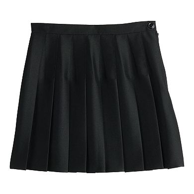 Juniors' Rewind Pleated Woven Skater Skirt