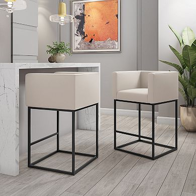 MANHATTAN COMFORT Embassy Counter Stool 3-piece Set