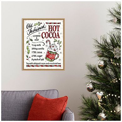 Amanti Art Christmas Treats VII Framed Canvas Wall Art