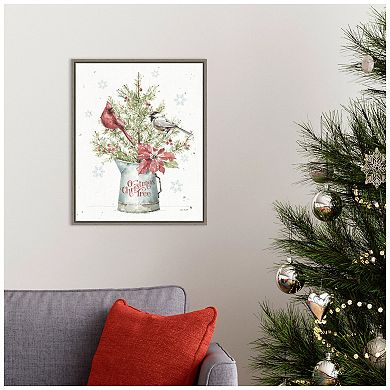 Amanti Art A Christmas Weekend II Framed Canvas Wall Art