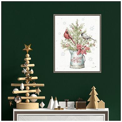 Amanti Art A Christmas Weekend II Framed Canvas Wall Art