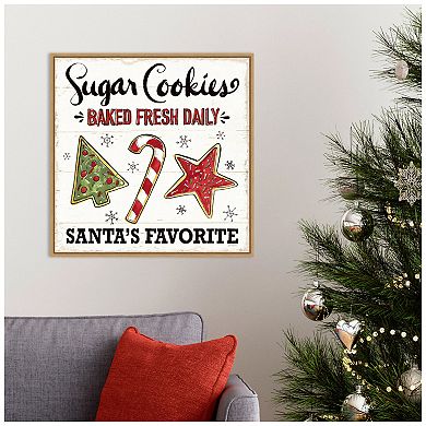 Amanti Art Christmas Treats II Framed Canvas Wall Art