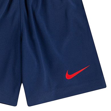 Baby Boy Nike "My First" Sports Graphic Tee & Shorts Set