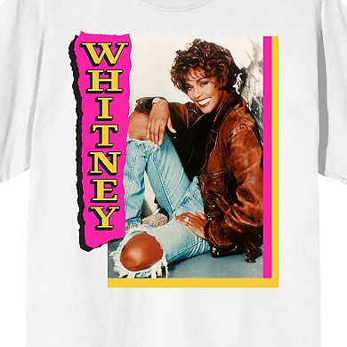 Men's Whitney Houston 90s Photo Tee