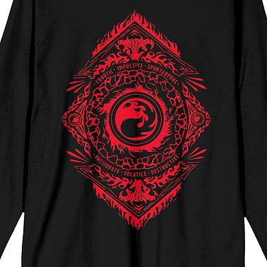 Men's Magic The Gathering Red Logo Lee