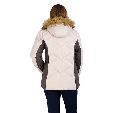 Women's ZeroXposur Faux-Fur Hood Quilted Puffer Coat