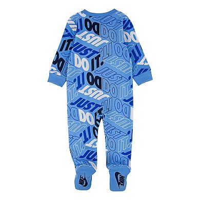 Baby Boy Nike "Just Do It" Print Sleep & Play