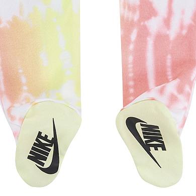 Baby Nike Tie Dye Footed Sleep & Play