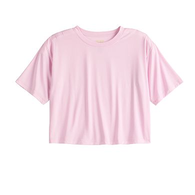 Women's Tek Gear® Crop Easy Tee 