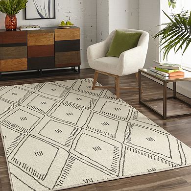 Mohawk?? Home Fresco Diamond Linen Area Rug