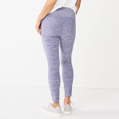 Sonoma Womens Leggings Pull On Stretch Gray Size 0X