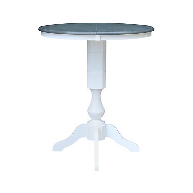 International Concepts Round Bar Height Dining Table