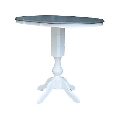 International Concepts Round Bar Height Dining Table