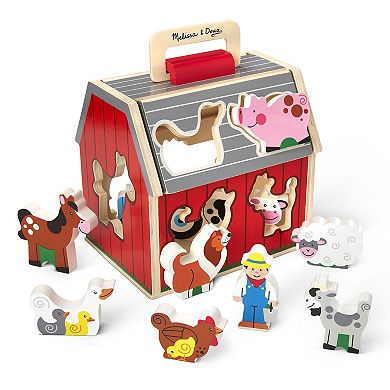 Melissa & Doug Take-Along Sorting Barn