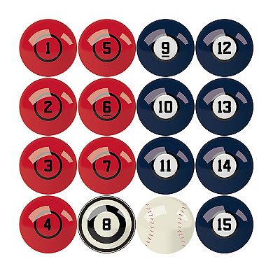 Boston Red Sox Billiard Ball Set