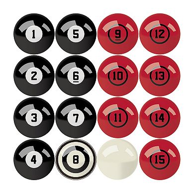 Ohio State Buckeyes Billiard Ball Set