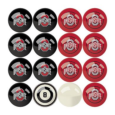 Ohio State Buckeyes Billiard Ball Set