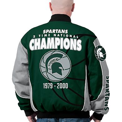 Men's Michigan State Spartans Commemorative Twill Jacket