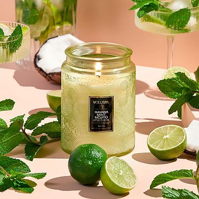 Havana Mint Mojito Glass Jar Candle