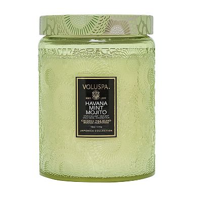 Havana Mint Mojito Glass Jar Candle