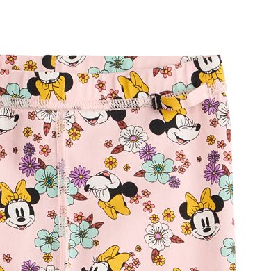 Disney's Minnie Mouse Toddler Girl Adaptive Easy Dressing & Sensory Floral Leggings by Jumping Beans®