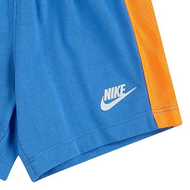 Baby Boys Nike Graphic Tee & Shorts Set