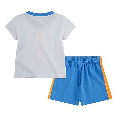 Baby Boys Nike Graphic Tee & Shorts Set