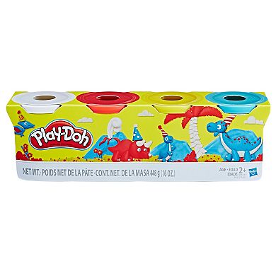 Play-Doh 4-Pack of Classic Non-Toxic Colors 4-Ounce Cans