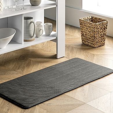 nuLOOM Casual Solid Kitchen Mat