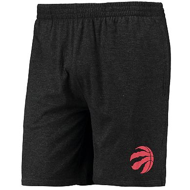 Men's Concepts Sport Black/Red Toronto Raptors T-Shirt & Shorts Sleep Set