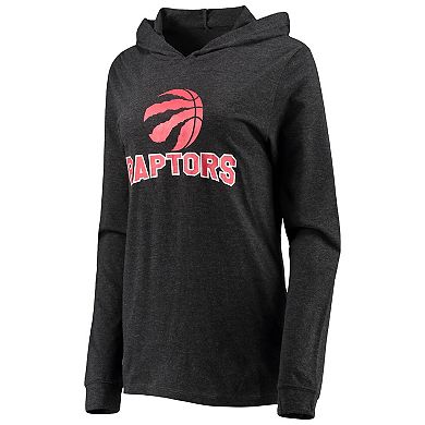 Women's Concepts Sport Black Toronto Raptors Pullover Hoodie & Pants Sleep Set