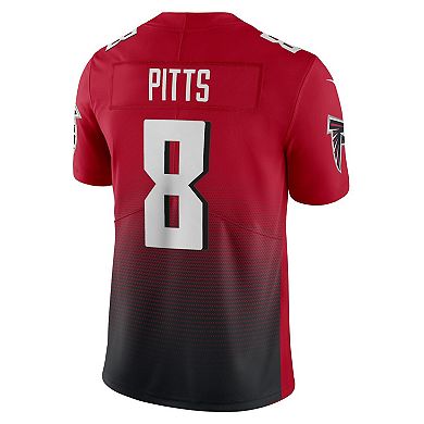 Men's Nike Kyle Pitts Red Atlanta Falcons Alternate 2 Vapor Limited Jersey