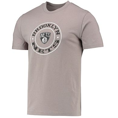 Men's Concepts Sport Black/Gray Brooklyn Nets T-Shirt & Shorts Sleep Set
